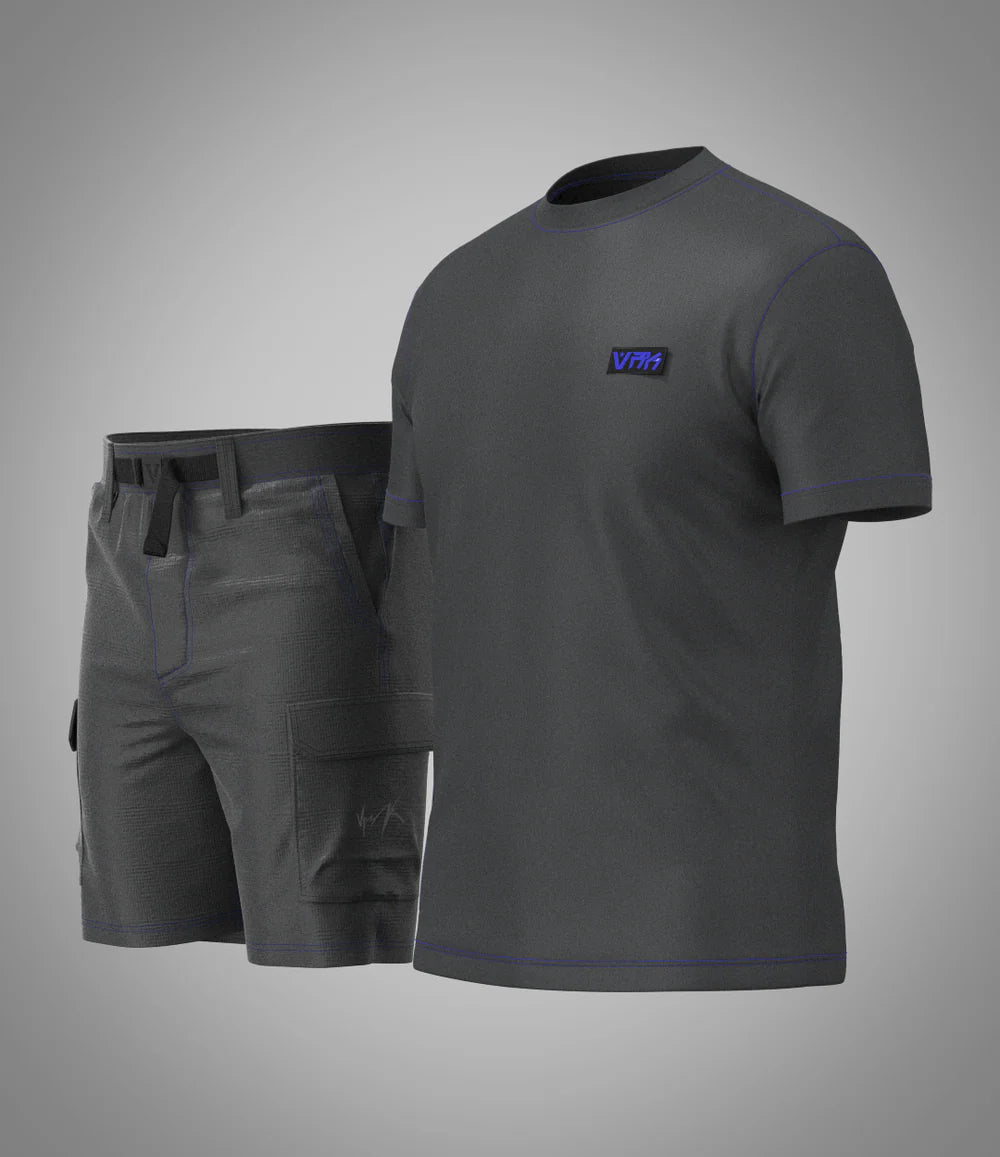 Ensemble Cargo Grey