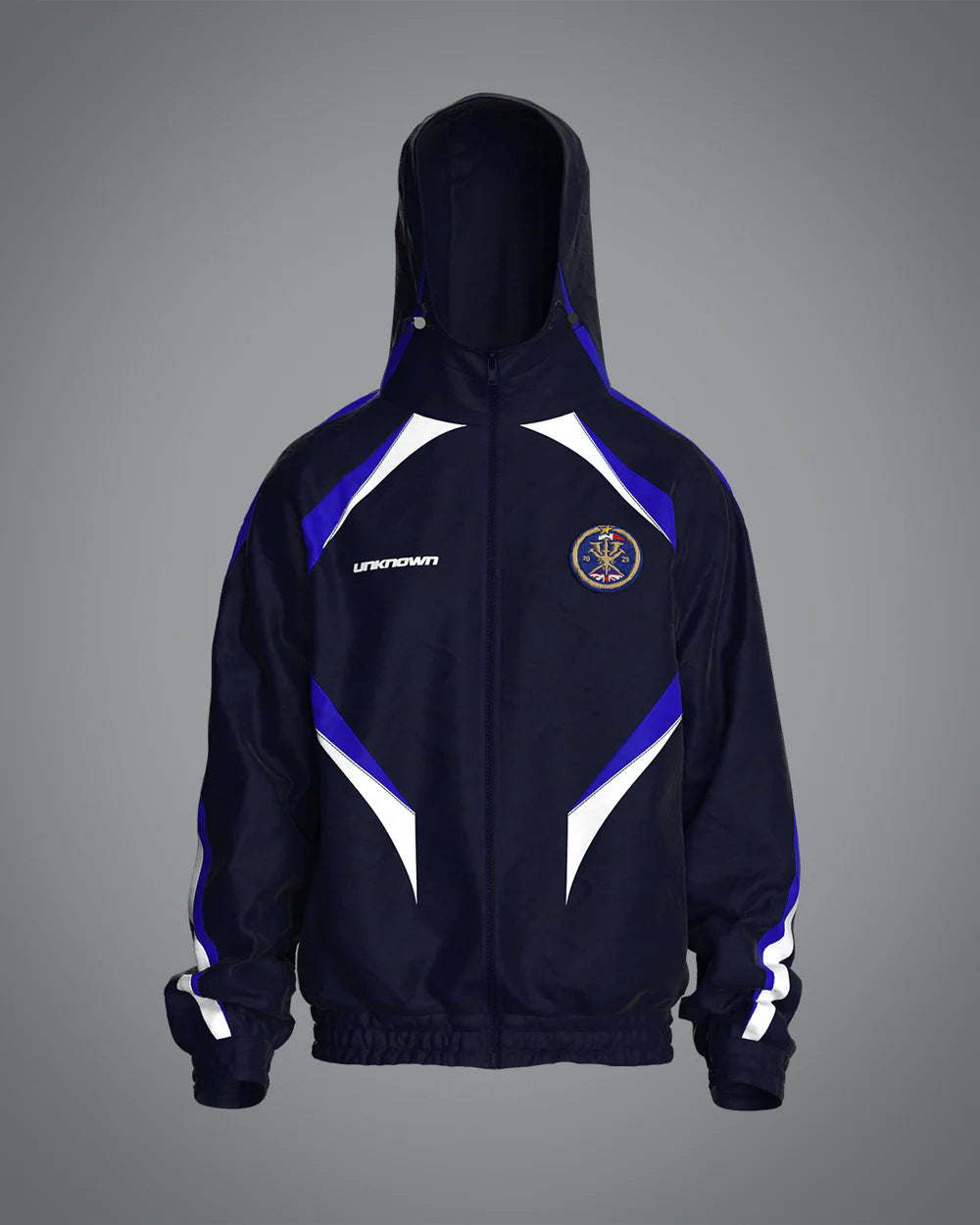 VRUNK X UNKNOWN - TRACK TOP BLUE