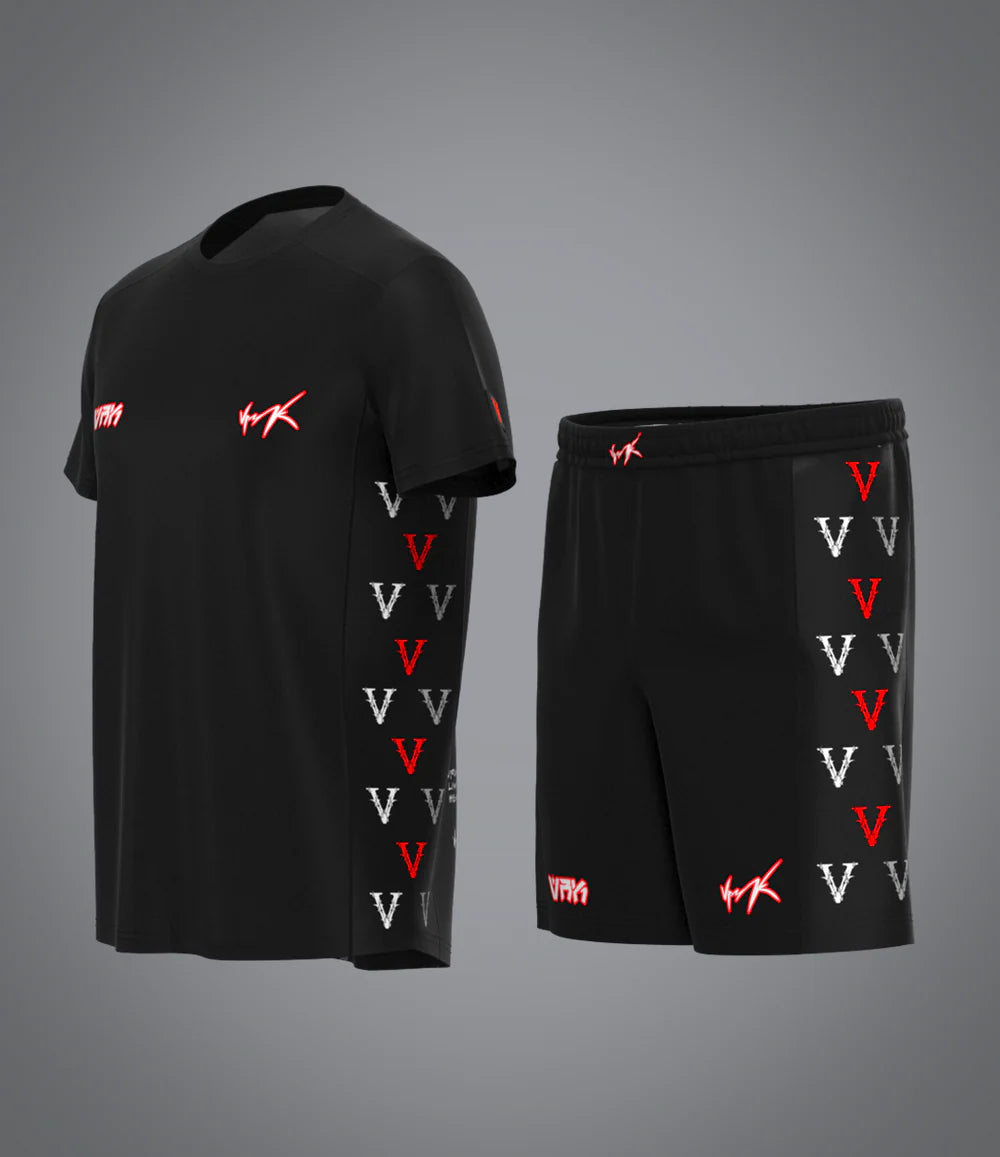 Ensemble Red Scarface Noir