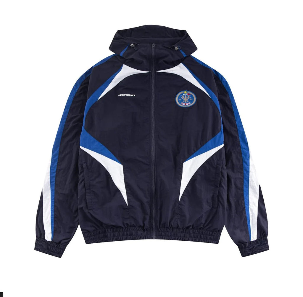 VRUNK X UNKNOWN - TRACK TOP BLUE
